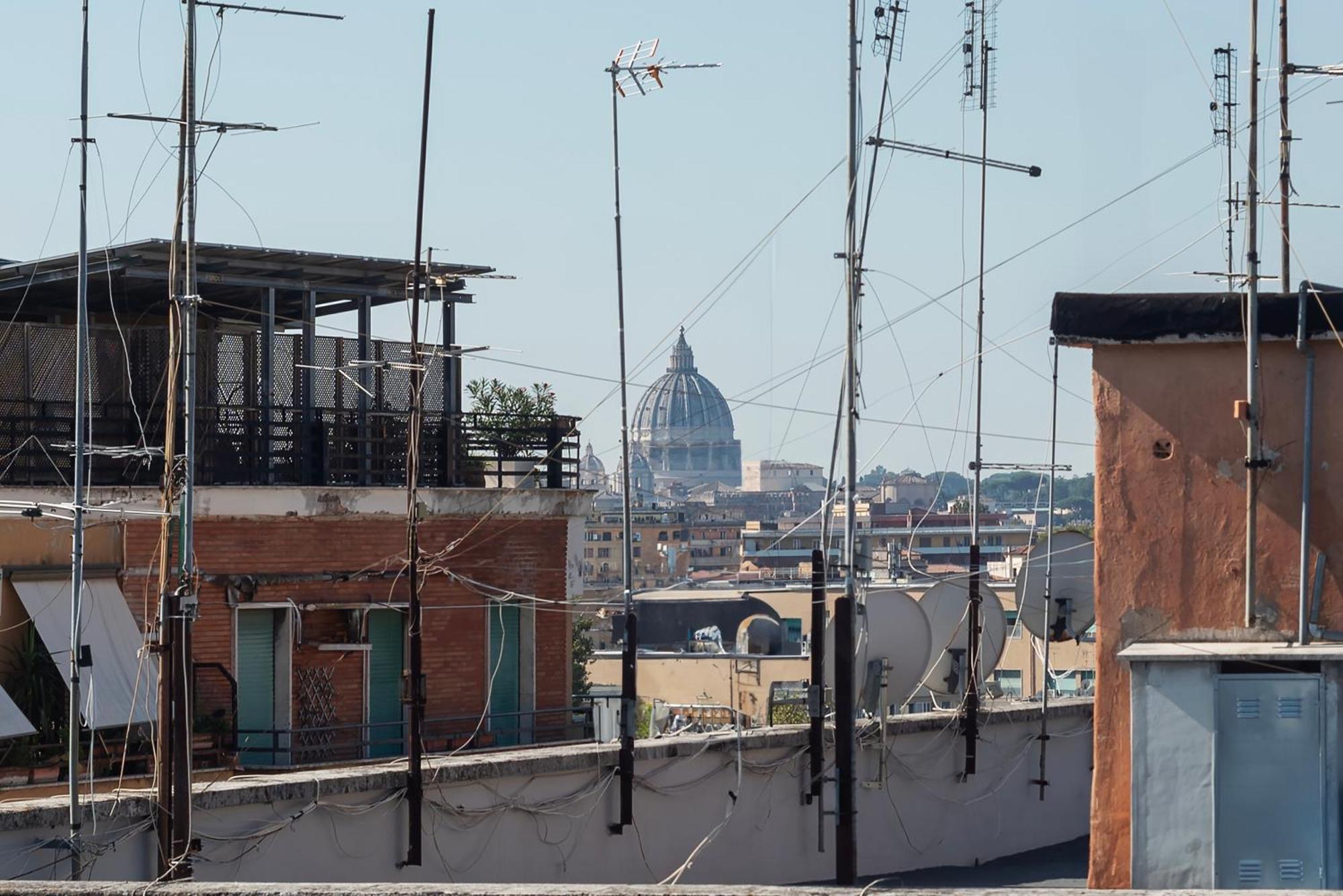 Flaminio Apartment Panoramic View With Terrace 로마 외부 사진